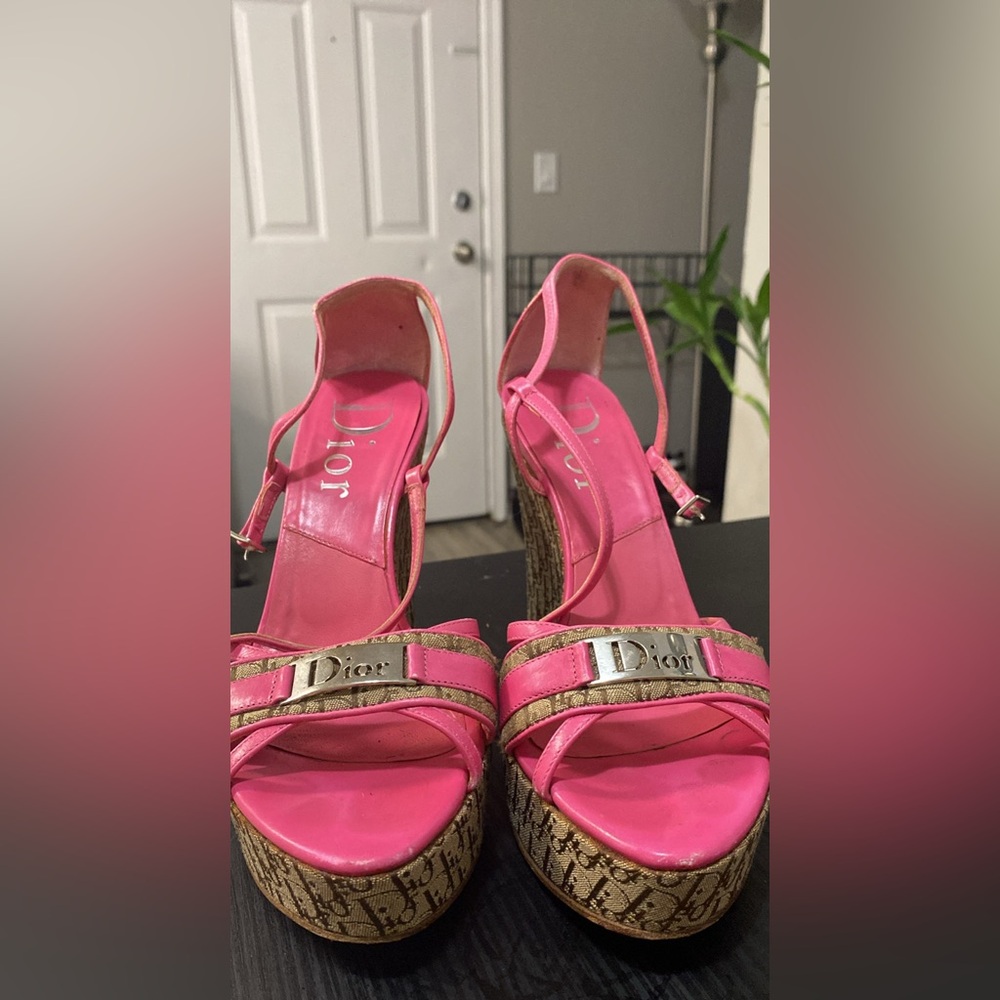 Dior wedges size 8